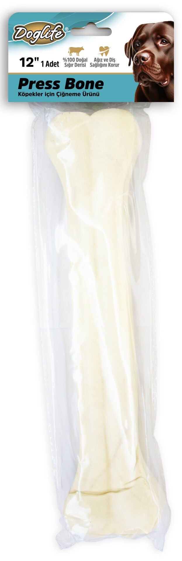 202706-Doglife Press Kemik White 350Gr 1Li Paket