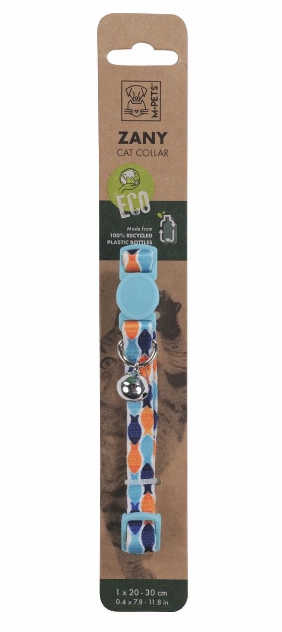 20800999 M-Pets Zany Kedi Boyun Zilli Tasması Multicolor