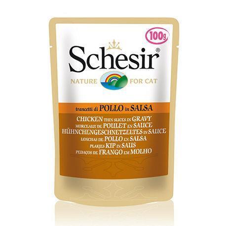 Schesir Tavuklu Kedi Yaş Mama 85 Gr 12 Adet Skt:03/28 * 230-C01070111