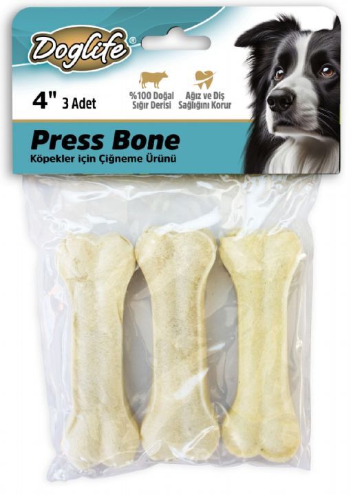 202701-Doglife Press Kemik White 30Gr/Ad. 3Lü