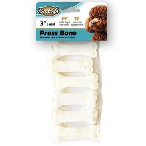 202700-Doglife Press Kemik White 20Gr/Ad. 6Lı Skt:05/27
