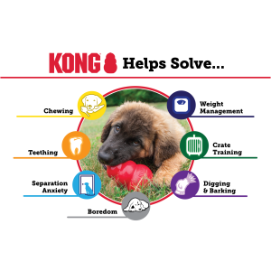 KONG Classic Köpekler için Çok Amaçlı Isırma Oyuncağı XS