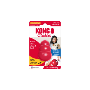 KONG Classic Köpekler için Çok Amaçlı Isırma Oyuncağı XS