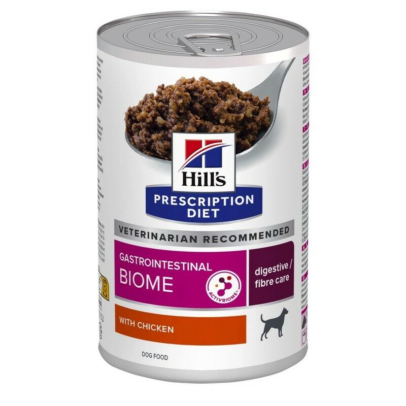 Hills Gastrointestinal Biome Tavuklu Köpek Konserve 370gr*12 li skt:05/27