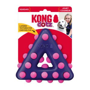 KONG Dotz Triangle Üçgen Şeklinde Köpek Oyuncağı L