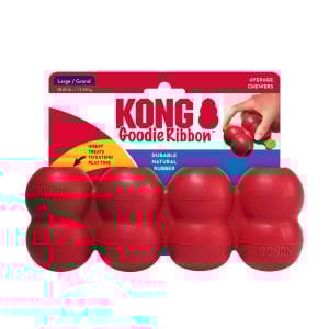 KONG Goodie Ribbon Çoklu Top Şeklinde Köpek Oyuncağı L