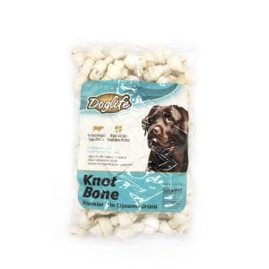 201179-Doglife Düğümlü Kemik White 18-20Gr/Ad. 50Li Skt:05/27
