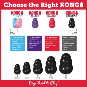 KONG Extreme Köpekler için Çok Amaçlı Isırma Oyuncağı Ultra Sert XL
