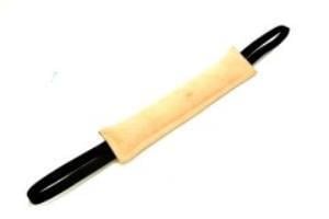 Doggie Deri El Yapımı Bej Köpek Isırma Yastığı 2X9-40 Cm