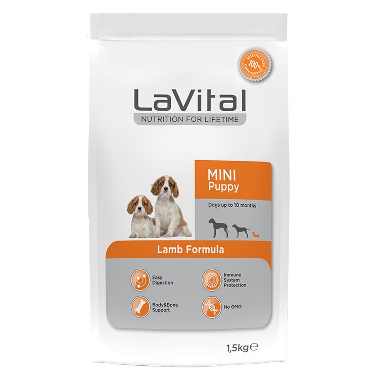 La Vital Mini Puppy Lamb 1.5 Kg Skt:10/27