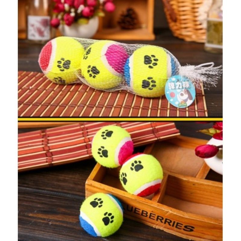 Üçlü Köpek Eğitim Topu