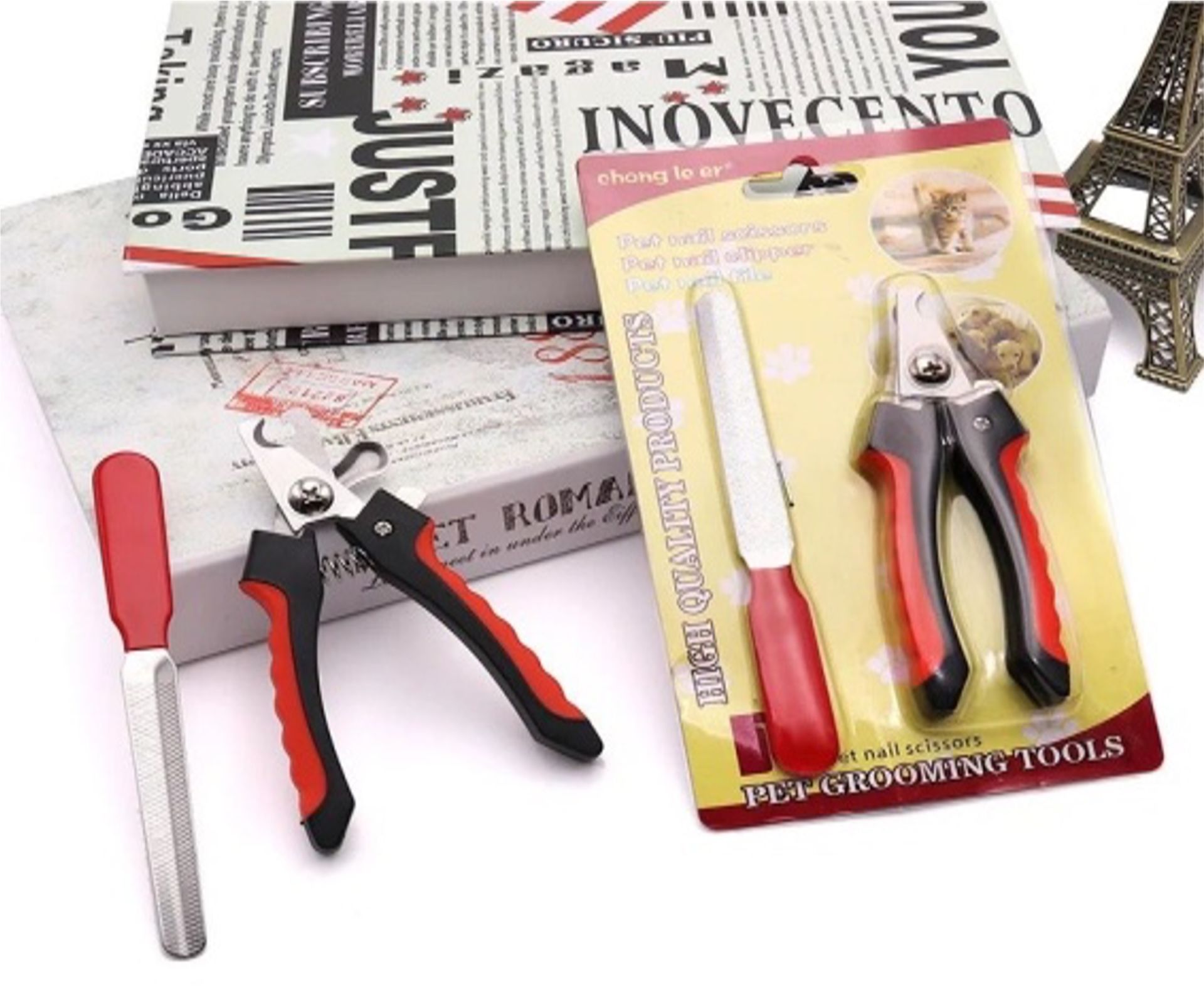 Lüks Pense Model Törpülü Kedi-Köpek Tırnak Makası