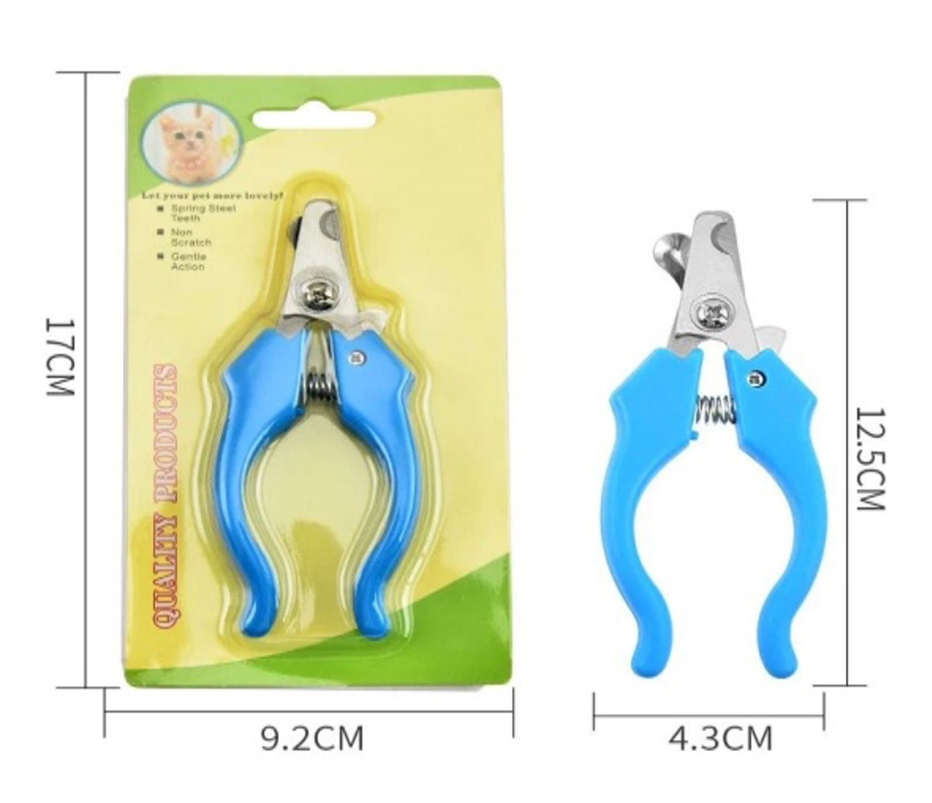 Yaylı Kedi-Köpek Tırnak Makası