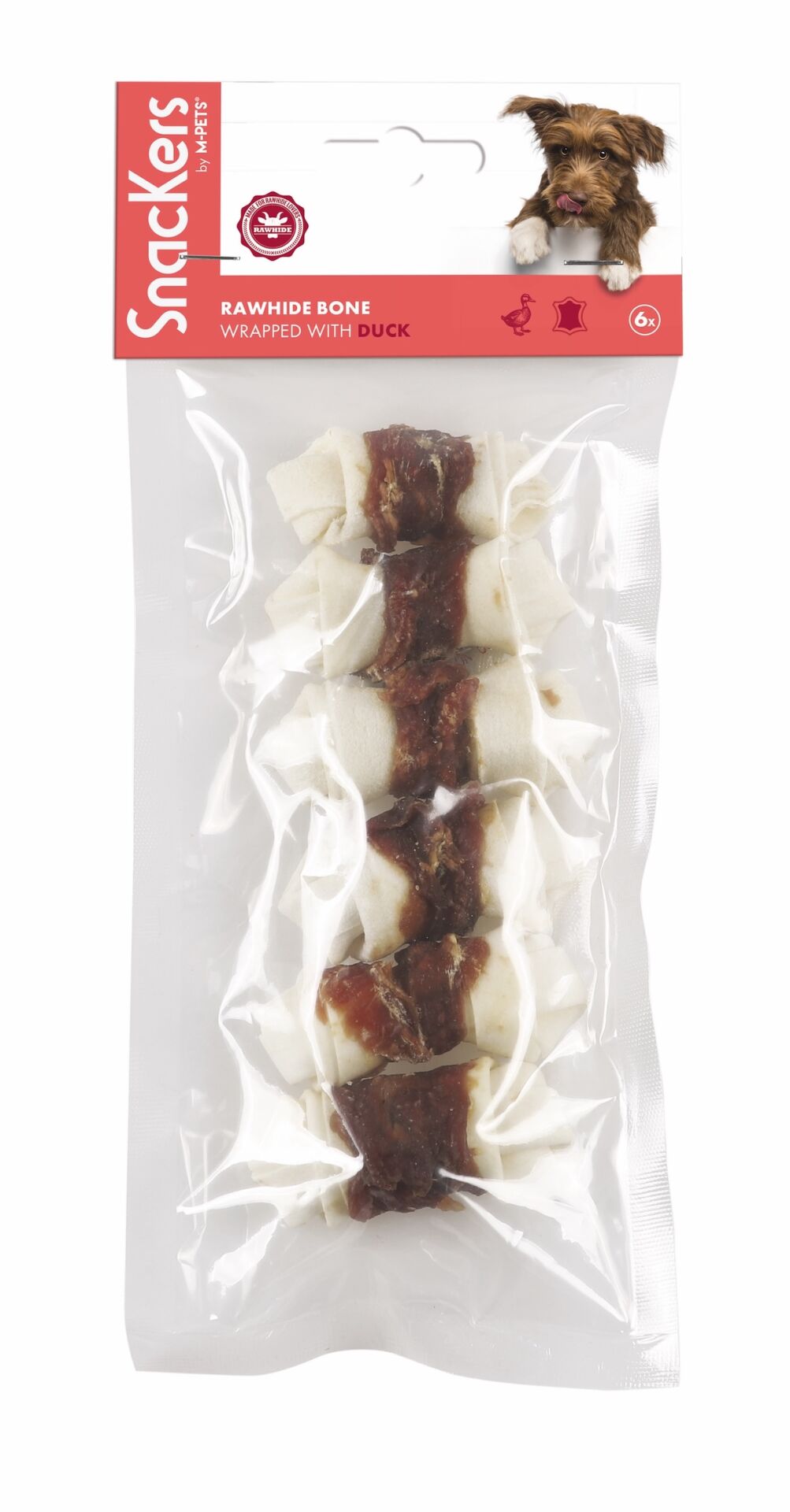 19025499 M-Pets Snackers Wrapped Wıth Duck Köpek Ödülü 84Gr skt:02/27