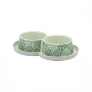 Moderna Eden Trendy Dinner İkili Kedi Mama Kabı 2X350 Ml