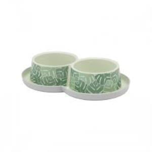 Moderna Eden Trendy Dinner İkili Kedi Mama Kabı 2X350 Ml