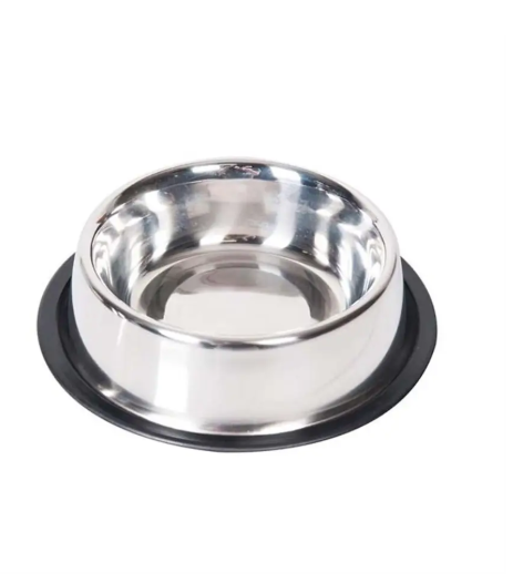 Flamingo Çelik Köpek Mama Kabı Kaymaz Tabanlı 1590ml