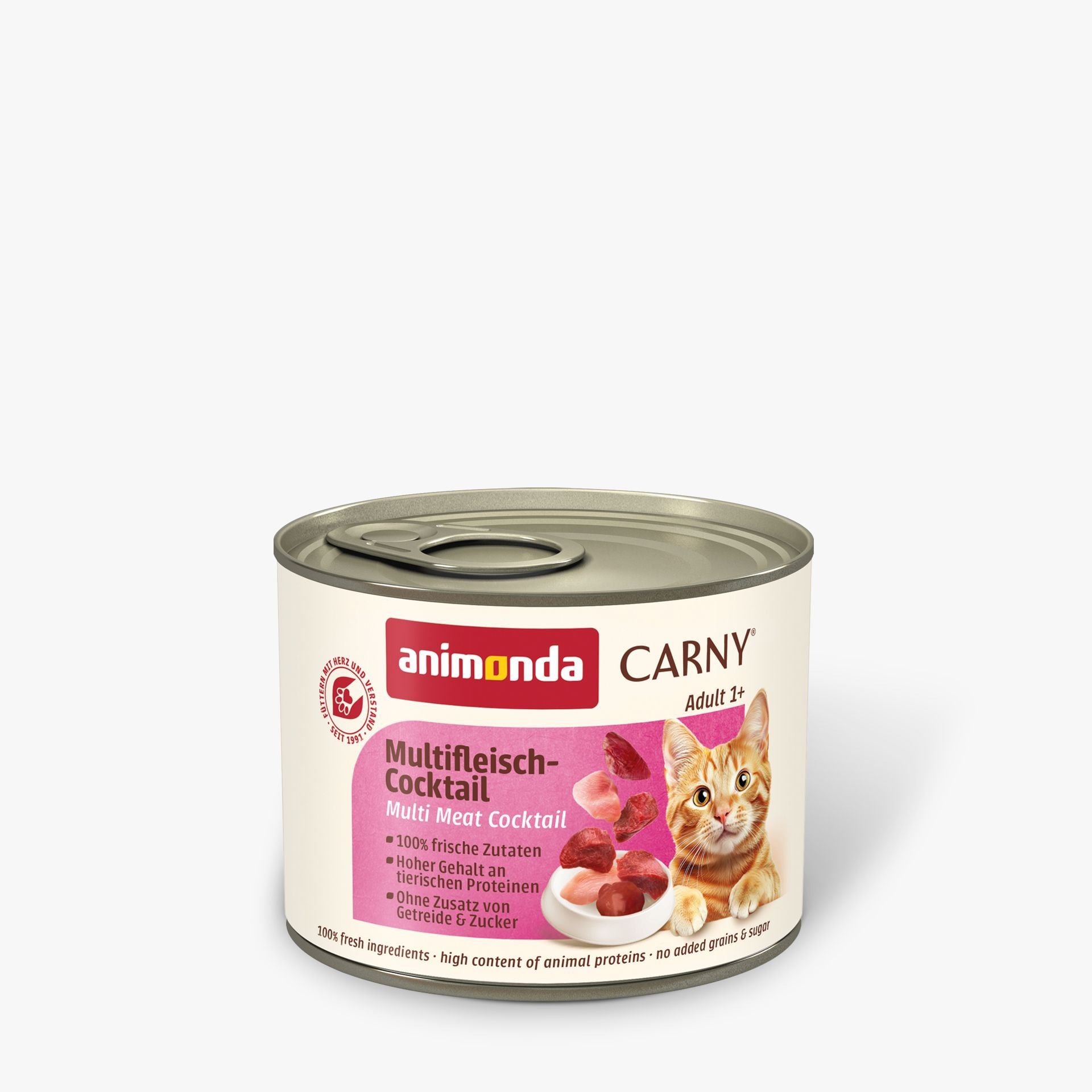 Animonda Carny Karışık Etli Kedi Yaş Mama 200gr 6 Adet Skt:02/25