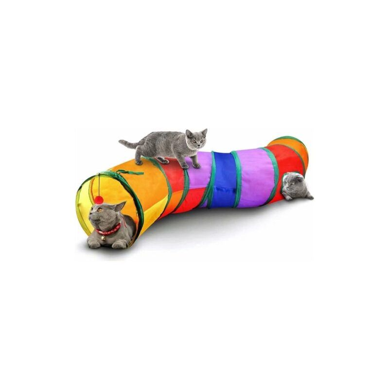 Kıvrımlı Kedi Oyun Tüneli 130 Cm