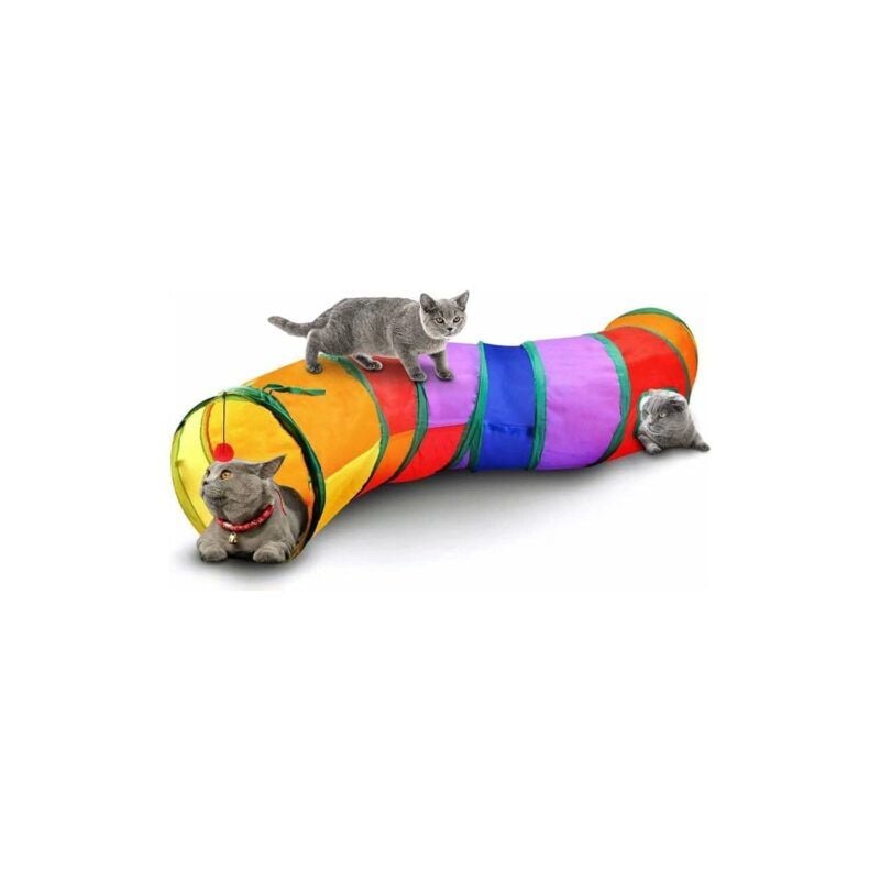 Kıvrımlı Kedi Oyun Tüneli 130 Cm