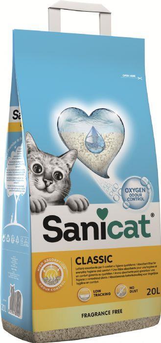 Sanicat Classic Unscented Kokusuz Kedi Kumu 20 Lt