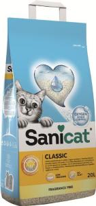 Sanicat Classic Unscented Kokusuz Kedi Kumu 20 Lt