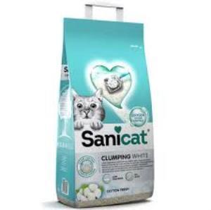 Sanicat Cotton Fresh Topaklanan Kedi Kumu 10 Lt