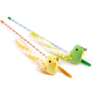  Nunbell Kedi Oltası Renkli Kuşlar