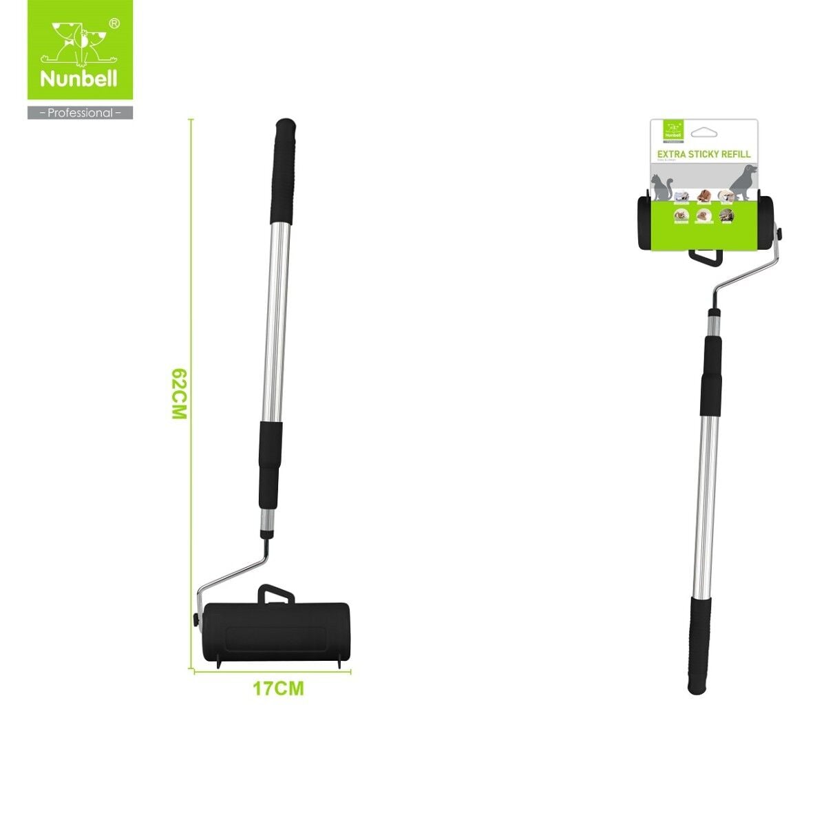  Nunbell Mega Tüy Toplayıcı Uzun Saplı