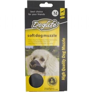 201446-Doglife Köpekler İçin Soft Bez Ağızlık (M)