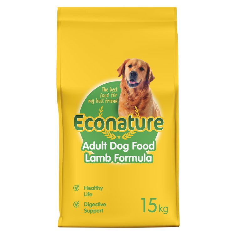 Econature Kuzulu Yetişkin Köpek Maması 15kg (Sarı Ambalaj)