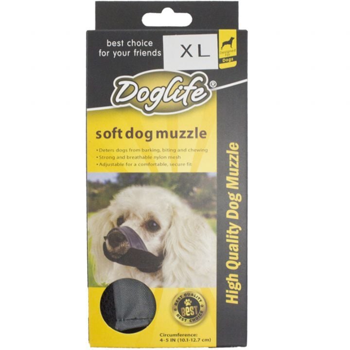 201448-Doglife Köpekler İçin Soft Bez Ağızlık (Xl)