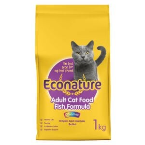 Econature Gourmet Balıklı Yetişkin Kedi Maması 1kg (Sarı Ambalaj) Skt:11/27