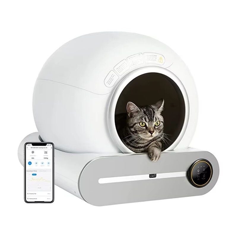 Otomatik Akıllı Kedi Tuvaleti