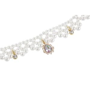 60802099 M-Pets Glam Prestige Aksesuar White Jewel ( S )