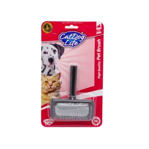 Cat Doglife Kedi Ve Köpekler İçin Ahşap Telli Fırça M