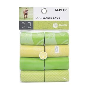 10182399 M-Pets Dışkı Poşeti 15 Yaprak Limon Kokulu 16 lı