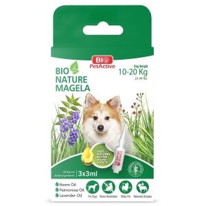 Bio Nature  Köpek Dış Parazit Damlası 10-20 Kg  3x5 ml (6 lı)(PAKET) Skt:07/28