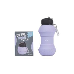 10540999 M-Pets On The Road Katlanabilen Seyahat Suluğu 200-550 ml Mor