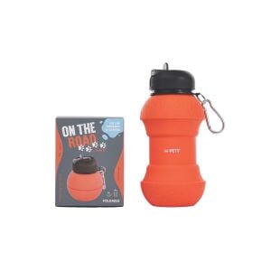 10540999 M-Pets On The Road Katlanabilen Seyahat Suluğu 200-550 ml Turuncu