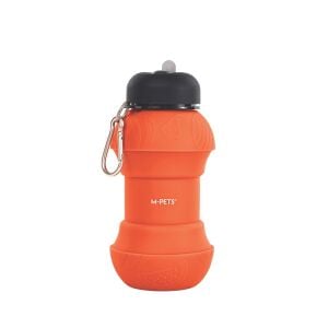 10540999 M-Pets On The Road Katlanabilen Seyahat Suluğu 200-550 ml Turuncu