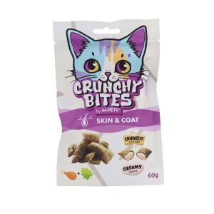 29015699 M-Pets Crunchy Bites Skin&Coat  Fonksiyonel Kedi Ödülü 60 g 12 li skt:03/28