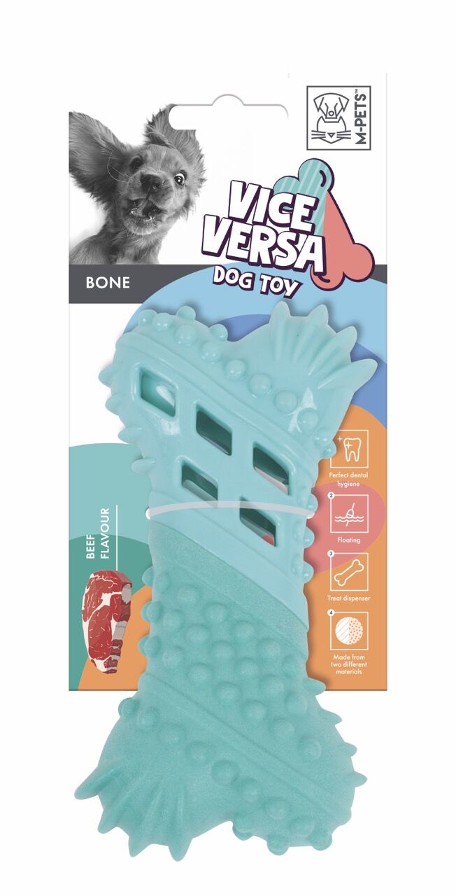 10645499 M-Pets Vıce Versa Bone Et Aromalı Köpek Oyuncağı