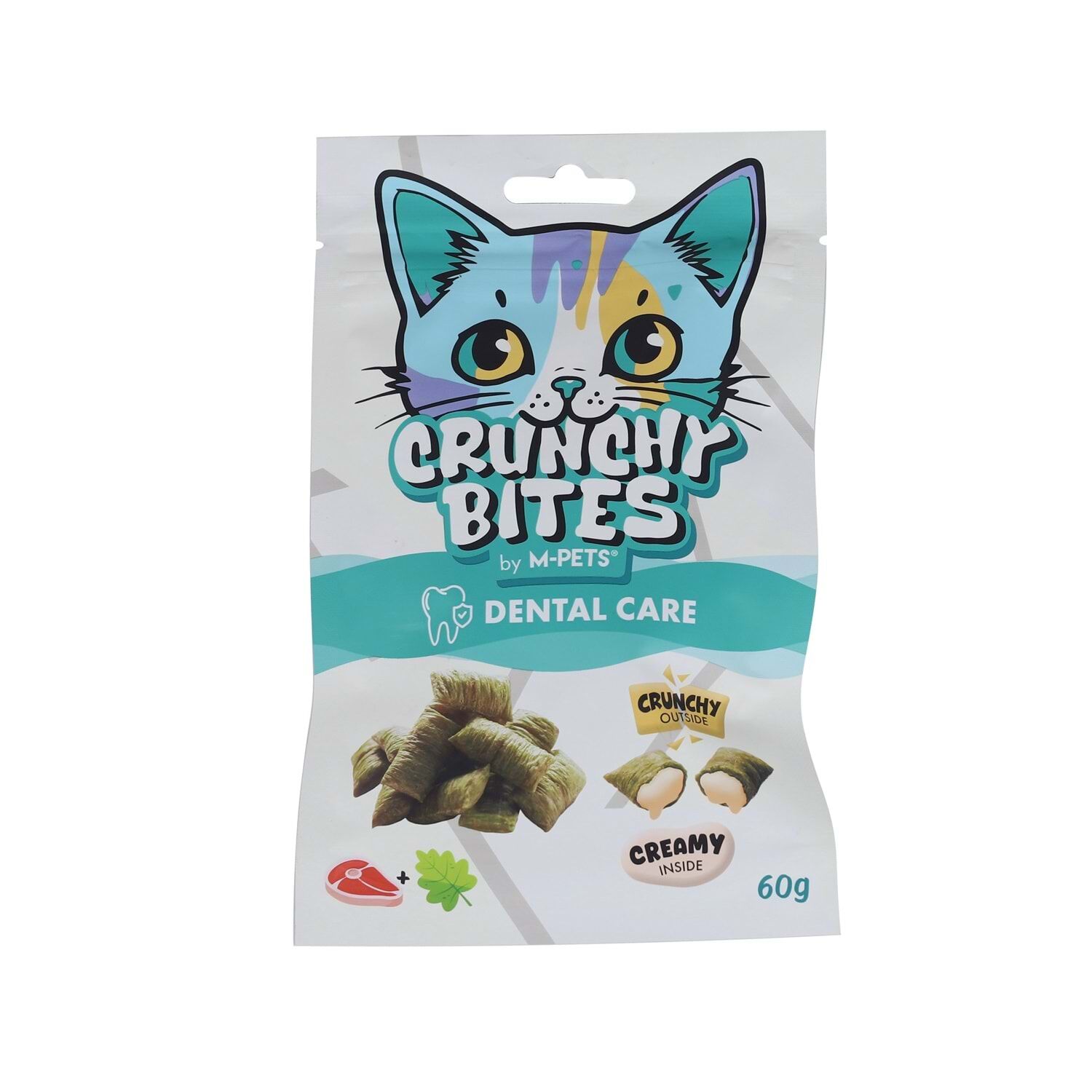 29016299 M-Pets Crunchy Bites Digestive Health Fonksiyonel Kedi Ödülü 60 gr skt:03/28