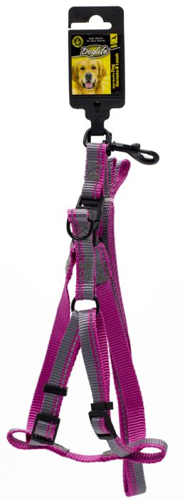 202484-Doglife Köpekler İçin Reflektörlü Göğüs Tasması+Gezdirme 1,5Cm