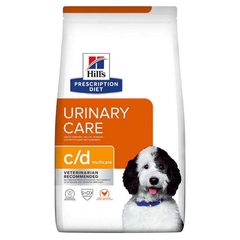 Hılls Urinary Care C/D Multicare Tavuklu Köpek İdrar Bakımı 1,5 Kg skt:04/27