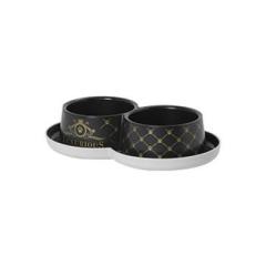Moderna Trendy Luxury İkili Kedi Mama Kabı 2X350 Ml