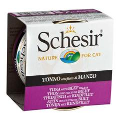 Schesir Ton Balıklı Ve Sığır Etli Kedi Konservesi 85 Gr 14 Adet Skt:12/27