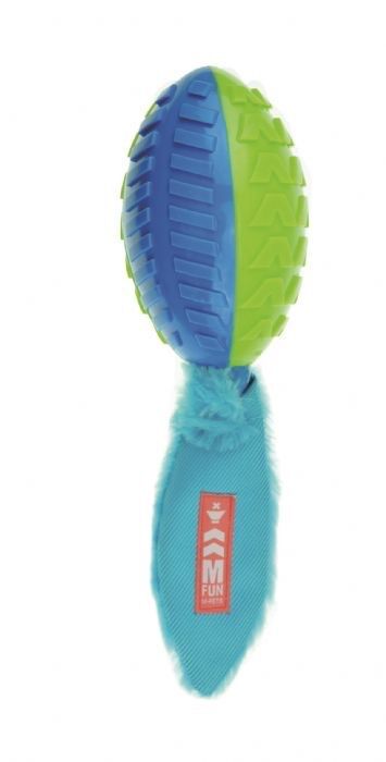 10630899 M-Pets On/Off Shelly Köpekler İçin Kauçuk Oyuncak Blue/Green