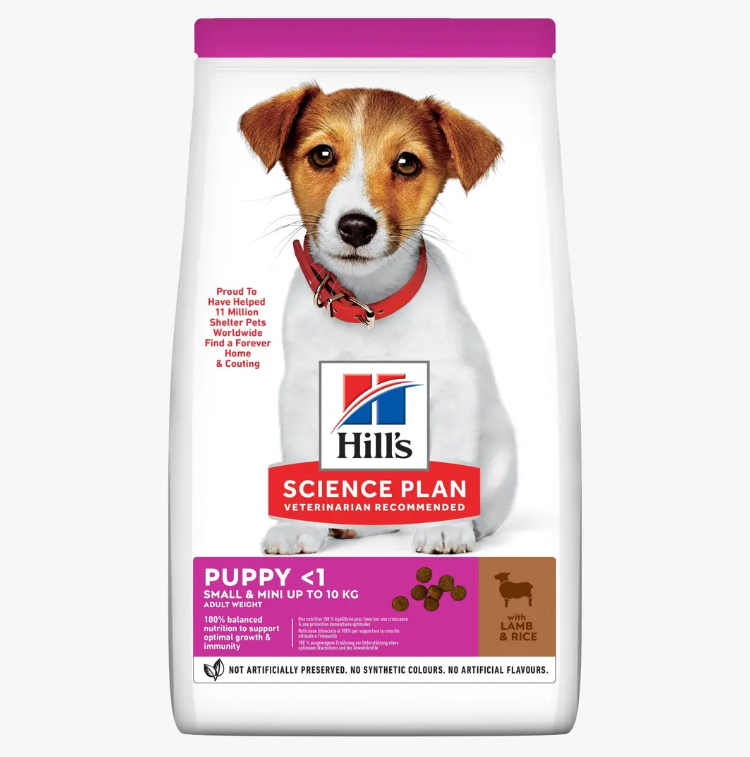 Hills SP Kuzulu & Pirinçli Küçük & Mini Irk Yavru Köpek Maması 6 Kg Skt:06/27